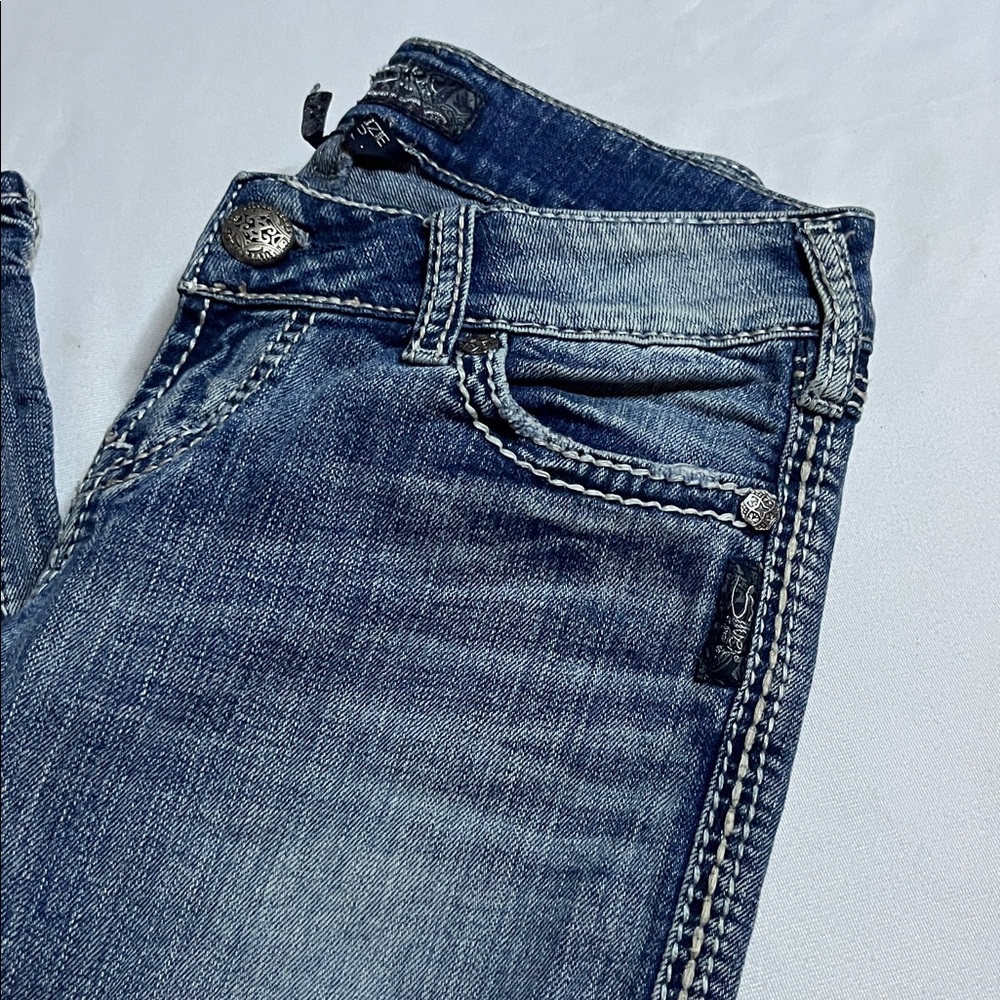 Silver MCKENZIE Slim Straight Jeans - Picture 2 of 14